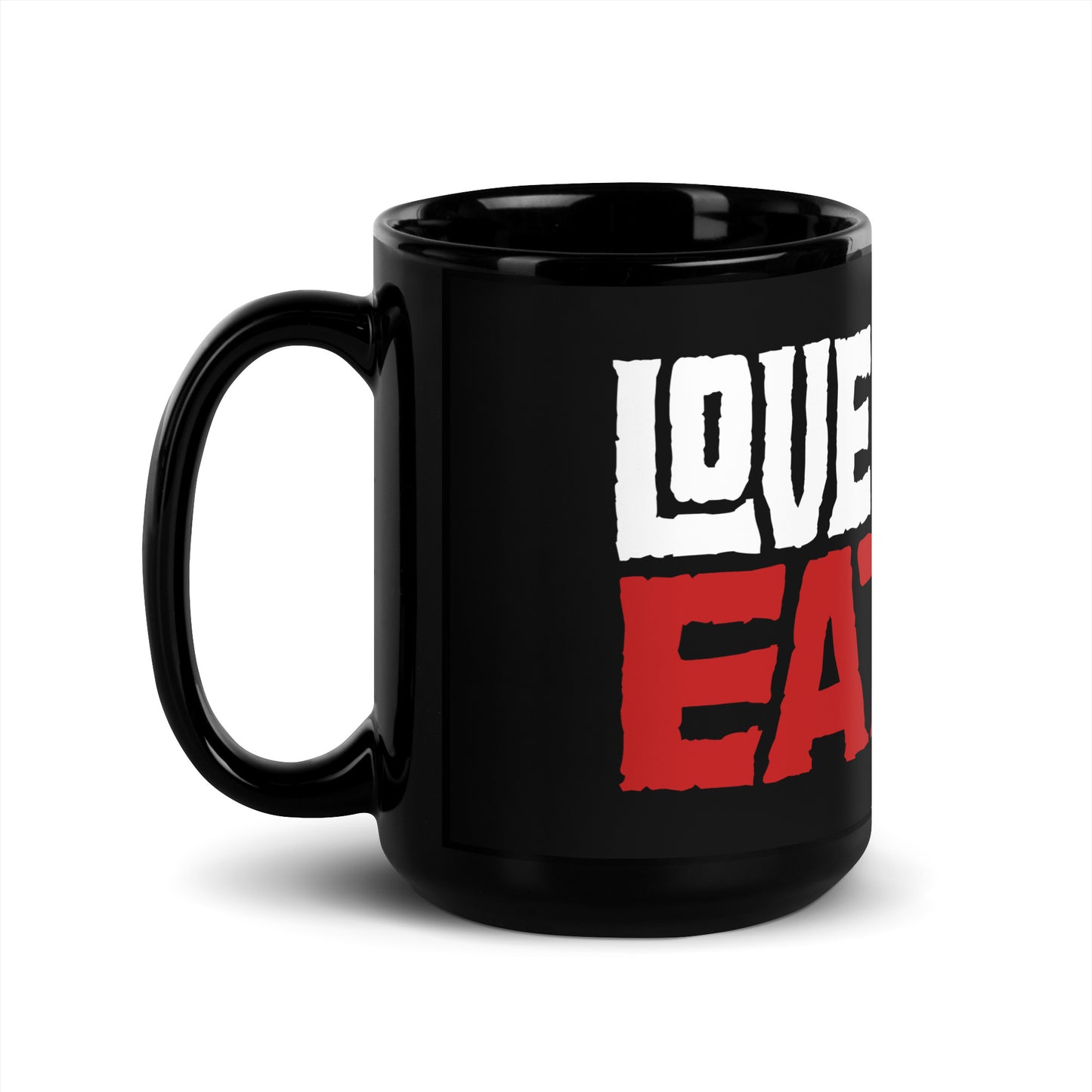 LDER Limited Edition Black Glossy Mug