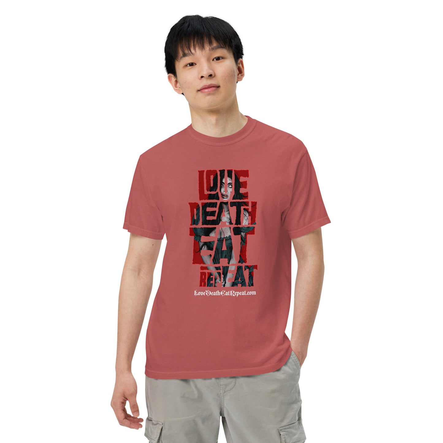 LoveDeathEatRepeat Heavyweight T-shirt